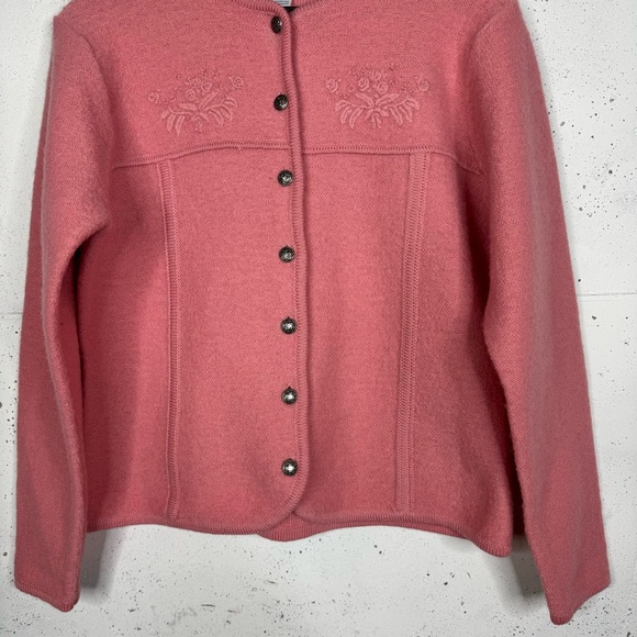 Pendleton Button Front Cardigan 90s Sweater Size Medium - Picture 3 of 9